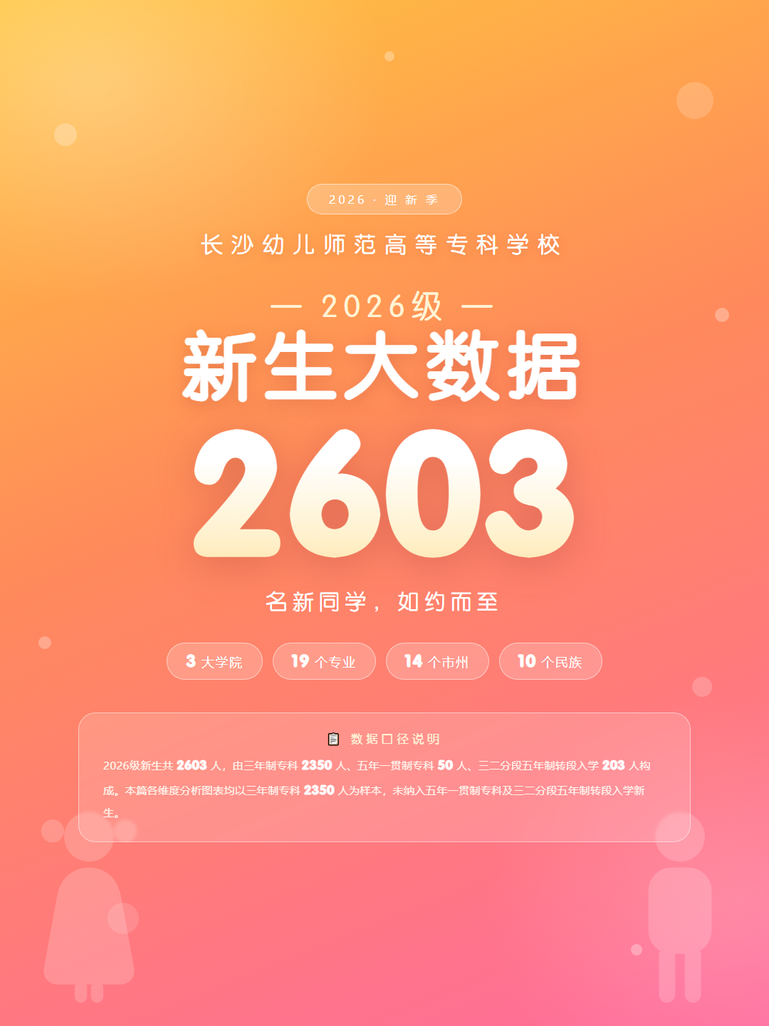 长沙幼儿师范高等专科学校2026级新生大数据封面